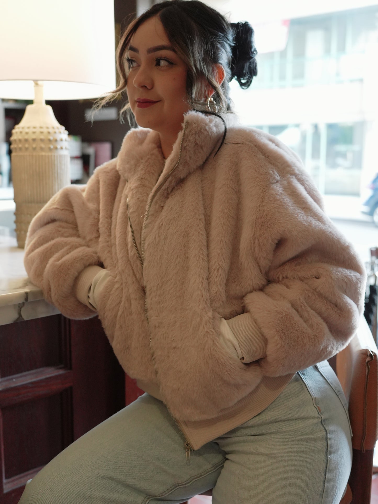Keep me cozy | Faux fur jacket