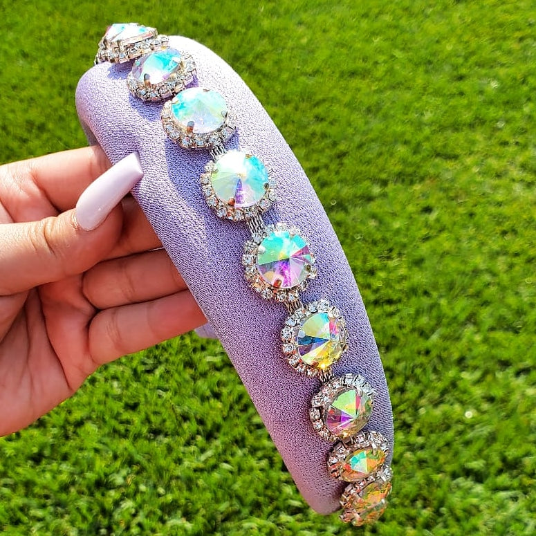 Reina Headband- Lavender