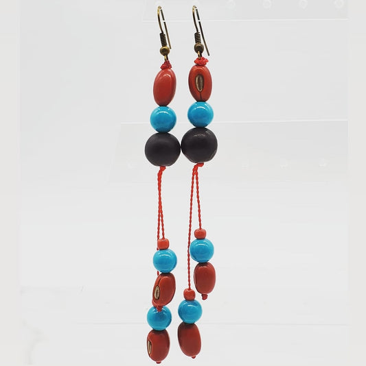 Rojo - Handmade Earrings