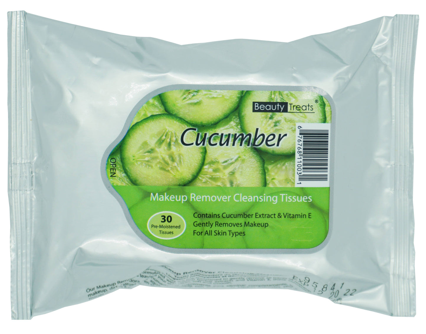 Cucumber Makeup Remover Cleansing Tissues
